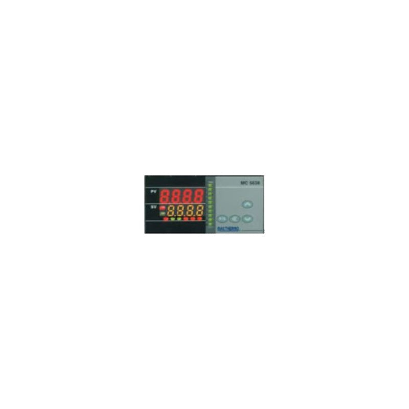 Controlador de Proceso S/5 48x92mm | Entrada Universal | Salida SSR + Alarma | 8 Rampas