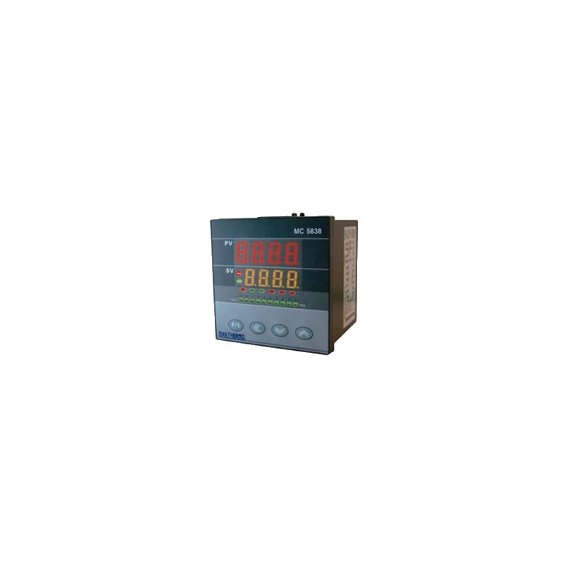 Controlador de Proceso Digital S/5 72x72mm | Entrada Universal | Salida Relé + Alarma | 8 Rampas
