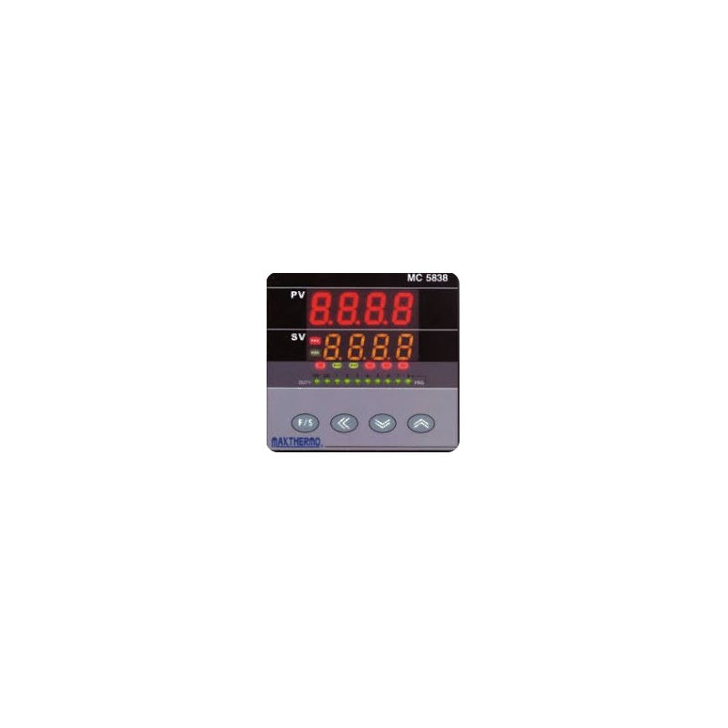 Controlador de Proceso Digital S/5 92x92mm | Entrada Universal | Salida 4-20mA + Alarma | 8 Rampas