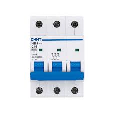 Interruptor Automático Magnetotérmico MINI INT NB1-63 3P 2A 6kA — Protección Trifásica de Alta Seguridad